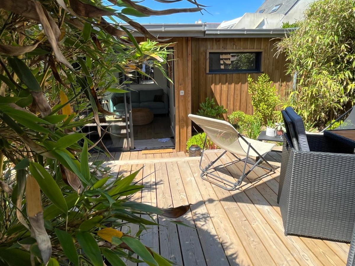 Lodge Le Cabanon Acces Direct Plage ! La Turballe Exterior foto